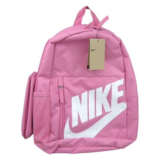 Nike Elemental Kids Backpack School Bag Flamingo Pink (20L) NEW - Picture 1 of 15